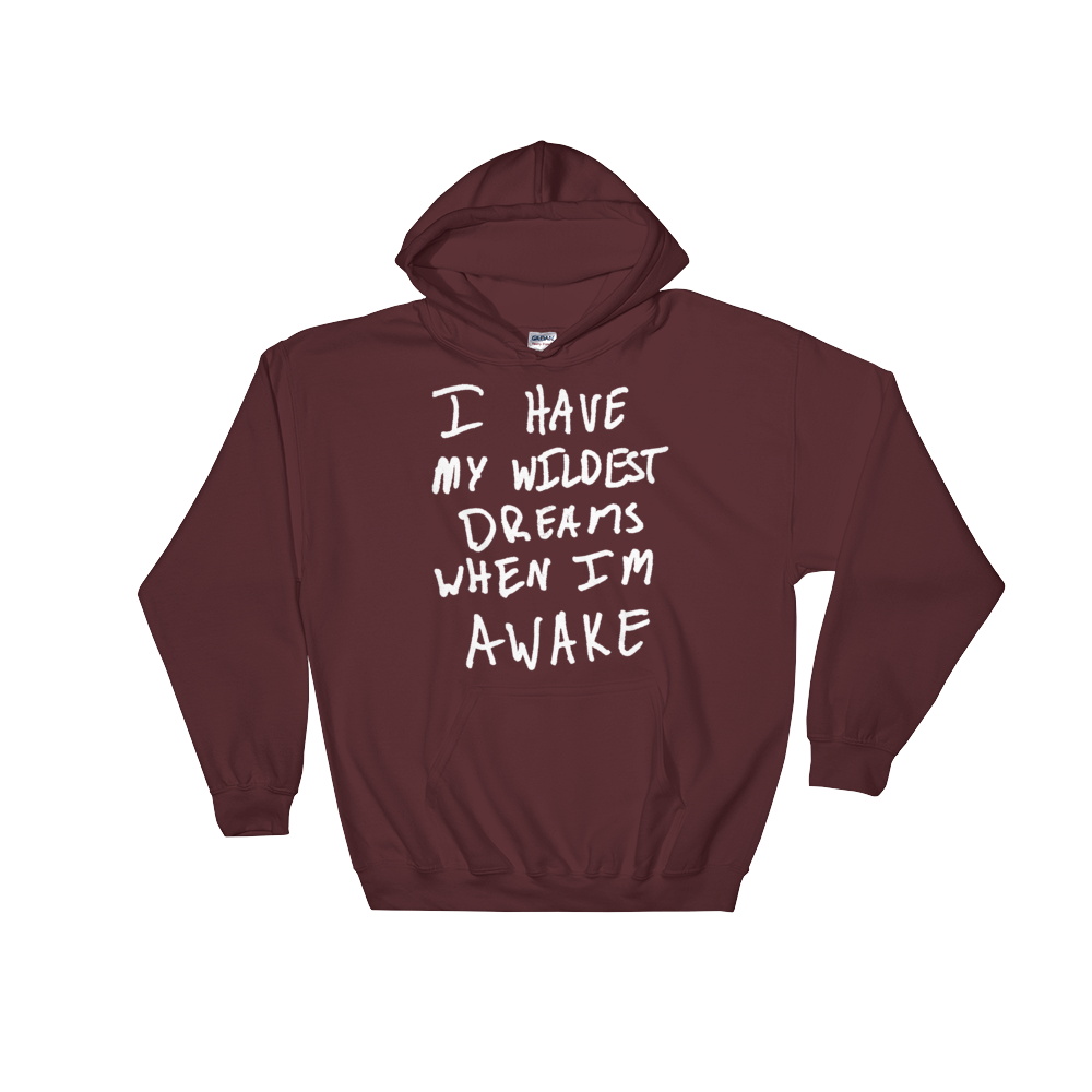 I Have My Wildest Dreams When I'm Awake - Hooded Sweatshirt