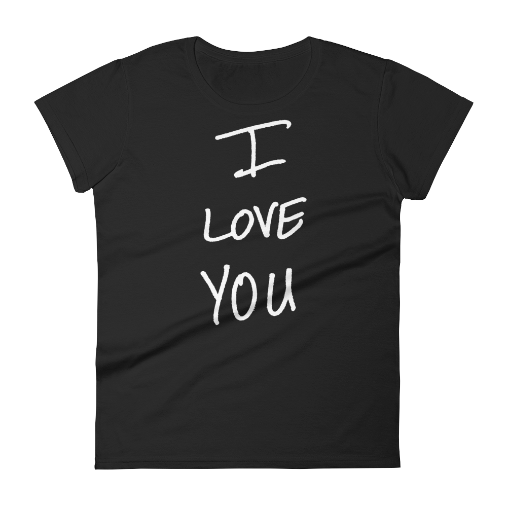 I Love You - Women's short sleeve t-shirt