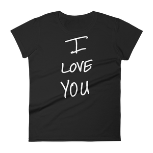 I Love You - Women's short sleeve t-shirt