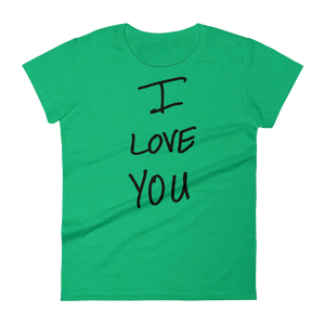 I Love You - Women's short sleeve t-shirt