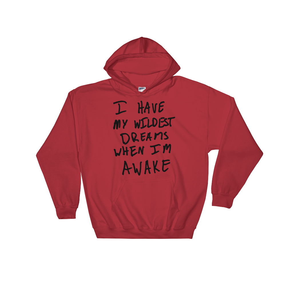 I Have My Wildest Dreams When I'm Awake - Hooded Sweatshirt